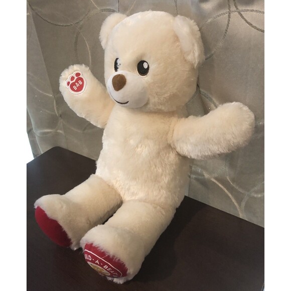 Build A Bear National Teddy Bear Day 2019 Cream Colored Teddy Bear 15" BAB - Picture 3 of 10